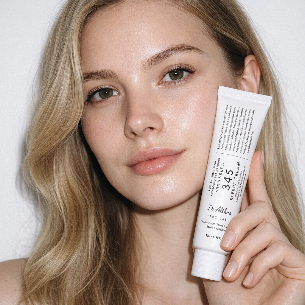 Dr. Althea - 345 Relief Cream - Komplet pleje efter akne